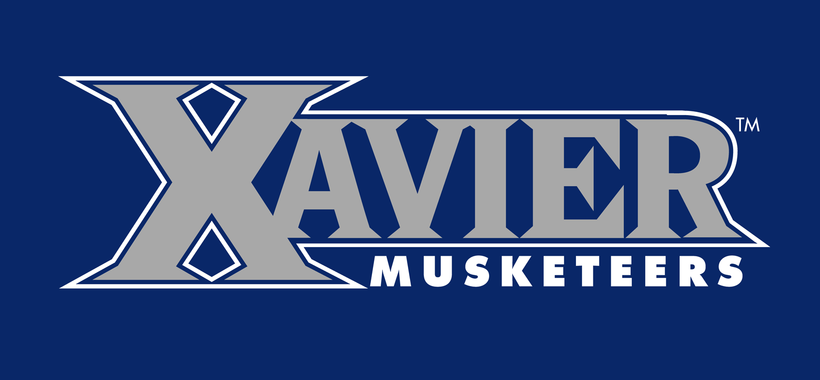 Xavier Musketeers 1995-2008 Wordmark Logo 01 iron on paper